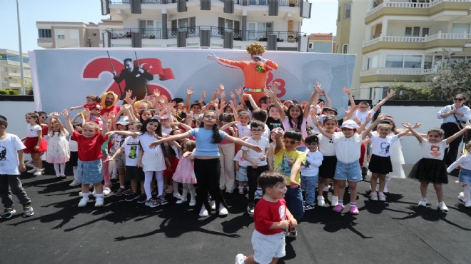 Aliağa da dolu dolu 23 Nisan programı