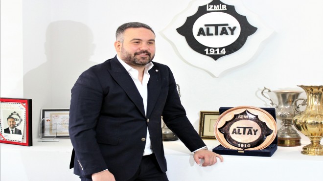 Altay Başkanı Ekmekçioğlu projelerini açıkladı