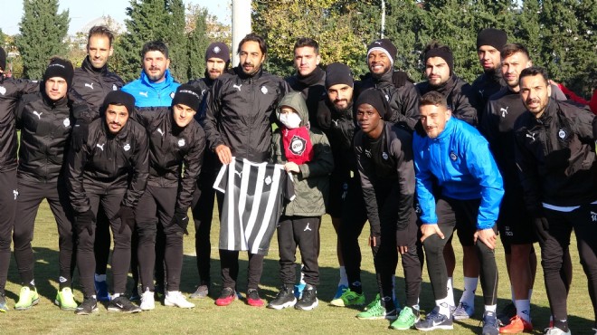 Altay'dan Ayaz Efe'ye moral