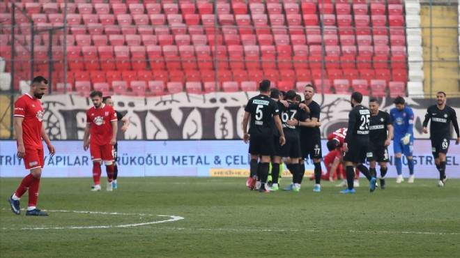 Altay'dan deplasmanda 3 gollü galibiyet