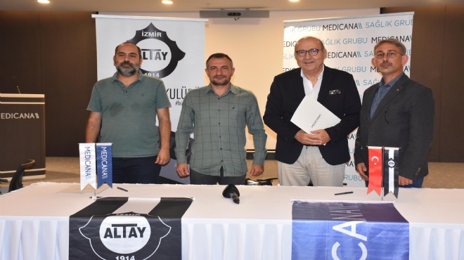 Altay'ın sağlık sponsoru Medicana