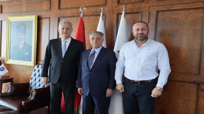 Altay dan Mahmut Özgener ziyareti