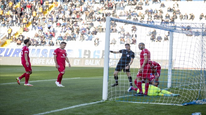 Altınordu Erzurum da dağıldı: 2-6