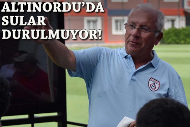 Altınordu'da küme düşme sonrası sular durulmuyor!