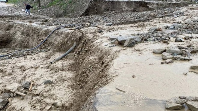 Amasya'yı sel vurdu: 1 ölü, 1 kayıp