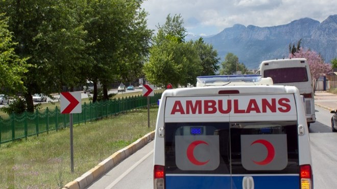 Ambulansla yolcu taşıyan şoför yakalandı!