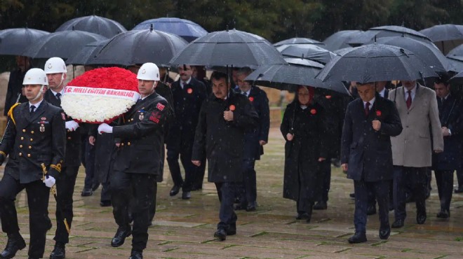 Anıtkabir'de 23 Nisan töreni: Erdoğan katılmadı