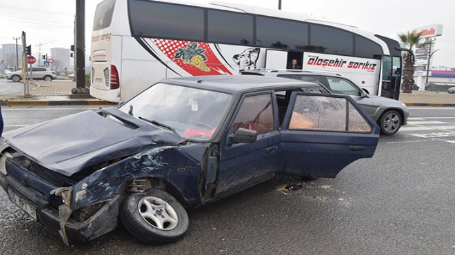 Ankara-İzmir yolunda kaza: 2 yaralı!