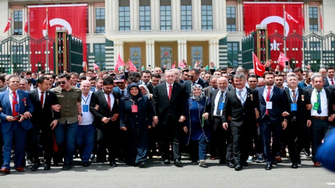 Ankara da ilk tören Beştepe de