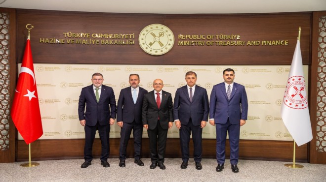 Ankara’da ‘İzmir’ zirvesi: Tugay, Bakan Şimşek ile bir araya geldi!