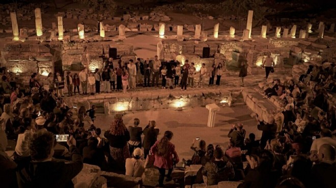 Antik kentlerin hikayesi mimiklerle anlatıldı