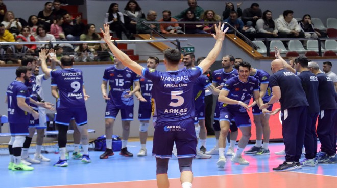 Arkas Spor 13 yıl sonra final aşkına!