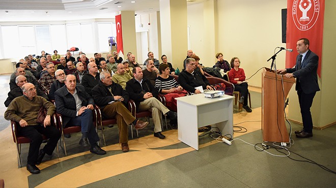 Aşılama ve budama teknikleri Bornova’da anlatıldı