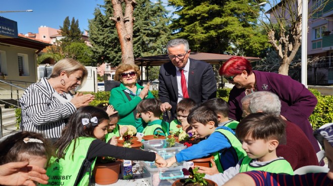 Ata Evi'nde fidanlar ile çınarlar buluştu