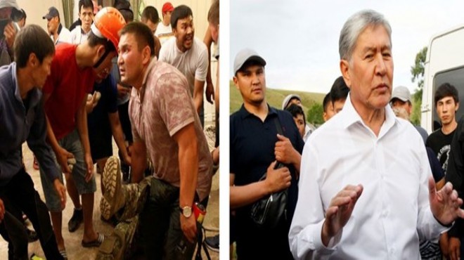 Atambayev in evine operasyon: 1 ölü, 45 yaralı