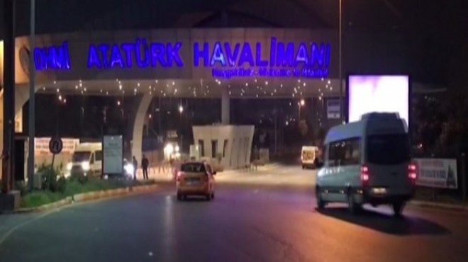 Atatürk Havalimanı nda hareketli dakikalar