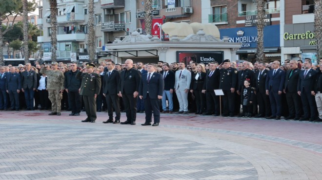 Atatürk, Menemen de özlemle anıldı