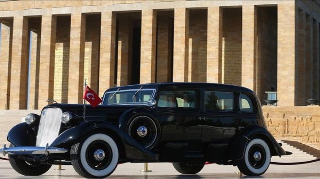 Atatürk'ün makam aracı restore edildi