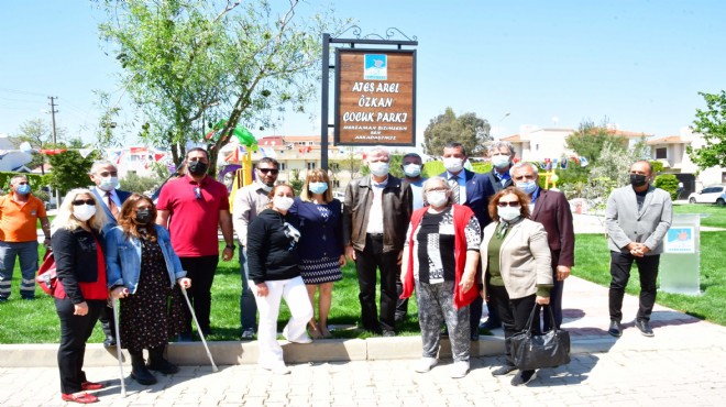 Ateş Arel in adı Narlıdere’de yaşayacak