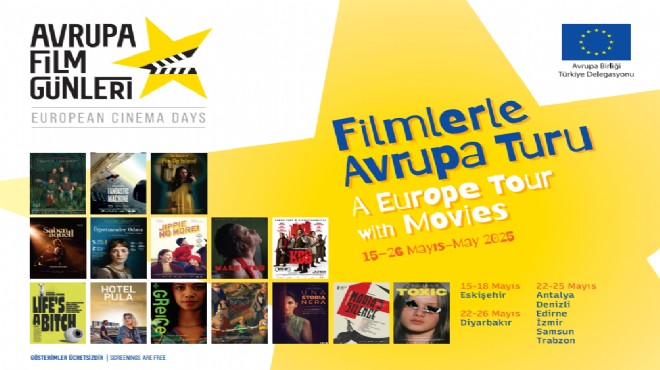 Avrupa Film Günleri, 22 Mayıs ta İzmir de