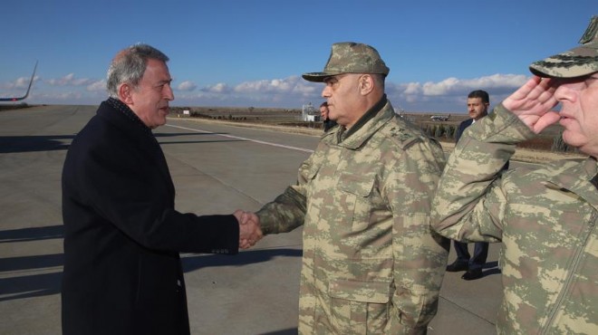 Bakan Akar'dan sınırda harekat mesajı!