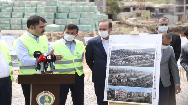 Bakan Kurum'dan İzmir'de inceleme: 7 bölgedeki dönüşümü anlattı