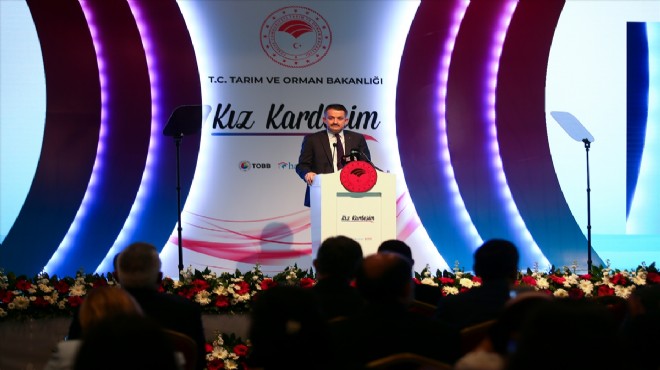 Bakan Pakdemirli İzmir'de kadın girişimcilerle buluştu: 55 milyonluk müjde!