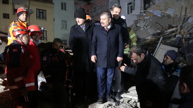 Bakan Soylu'dan Elazığ'da son durum raporu!