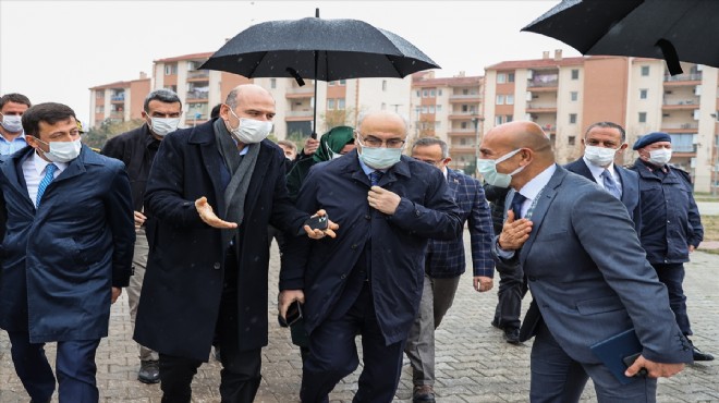 Bakan Soylu dan İzmir de deprem mesaisi!