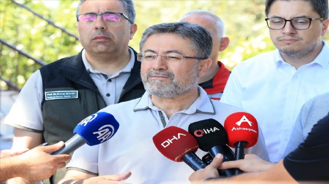 Bakan Yumaklı dan İzmir açıklaması: Son durum ne?