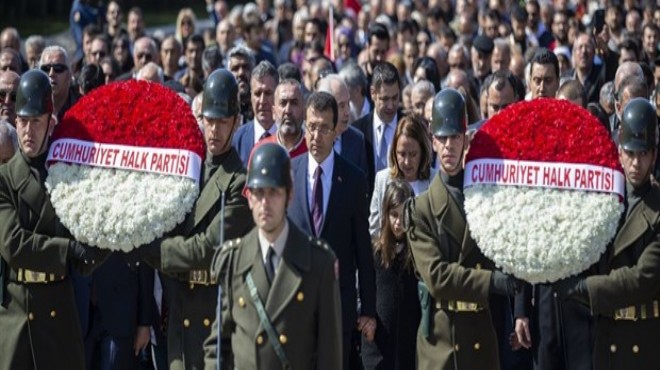 Bakanlık tan  İmamoğlu  mesajı: Anıtkabir deki törende...