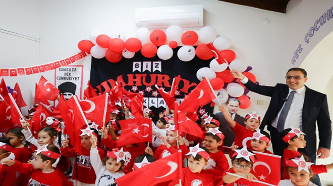 Balçova da Cumhuriyet coşkusu başladı