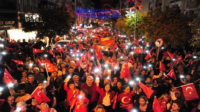 Balçova'da Cumhuriyet geleneği bozulmadı