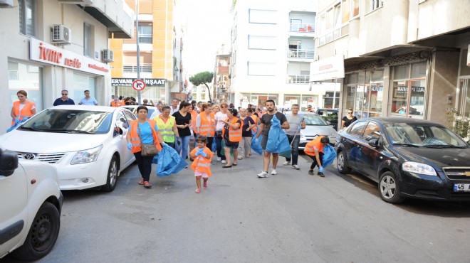 Balçova'da dere-tepe temizlik!