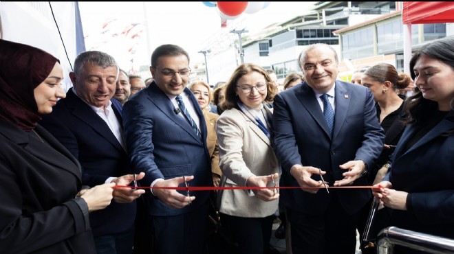 Balçova da coşkulu törenle çifte açılış!