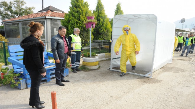 Balçova'da temizlik için özel önlem
