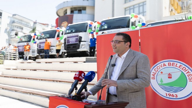Balçova’ya 18 yeni hizmet aracı