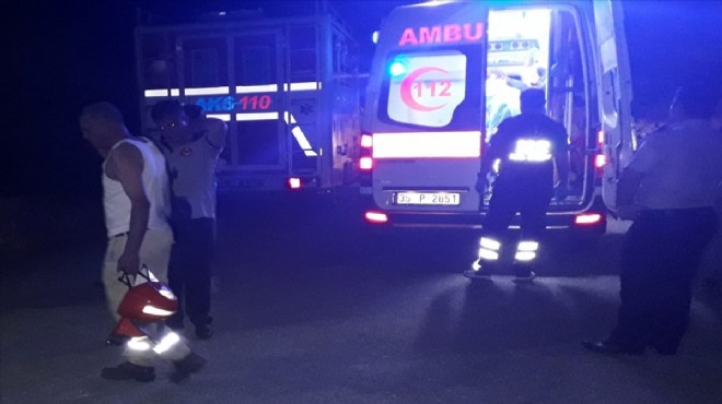 Baraj kenarına sürüklenen orman işçisini itfaiye kurtardı