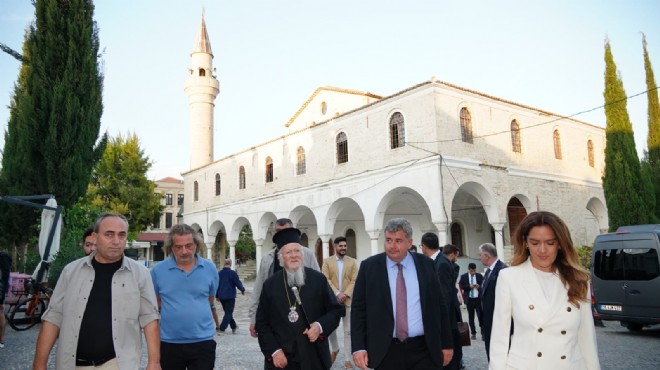 Bartholomeos'tan Çeşme ziyareti: Başkan Oran'a övgü seli