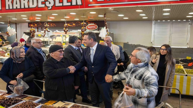 Başarır dan Bornova’da mesaj: Çözüm CHP iktidarında