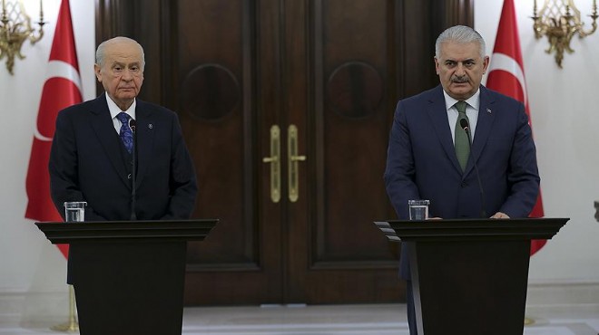 Başbakan Yıldırım ve MHP lideri Bahçeli'den ortak açıklama