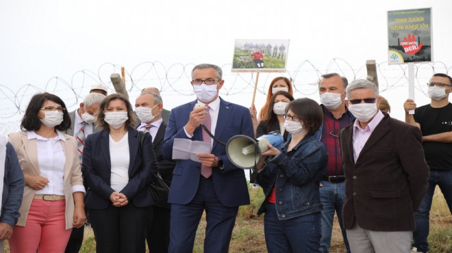 Başkan Arda 'İzmir'in Çernobili'ne karşı 'dur'acak!