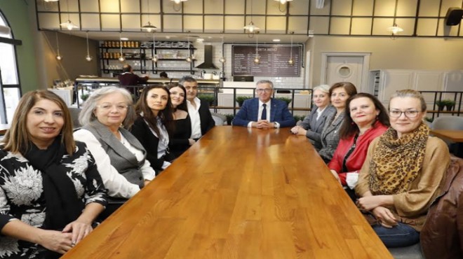 Başkan Arda girişimci kadınlarla buluştu