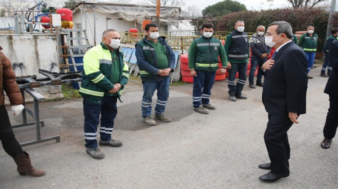 Başkan Batur  Önce sağlık  dedi