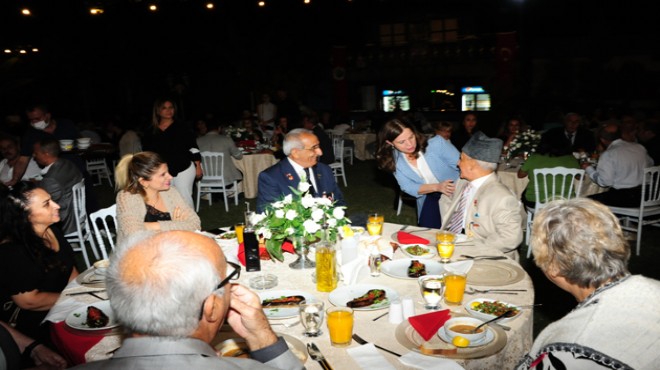 Başkan Çalkaya gazilerin onuruna yemek düzenledi