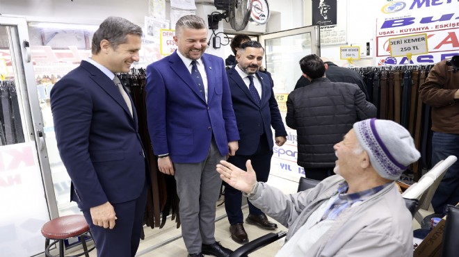 Başkan Duman ve CHP'li Yücel Buca'da sokağa indi