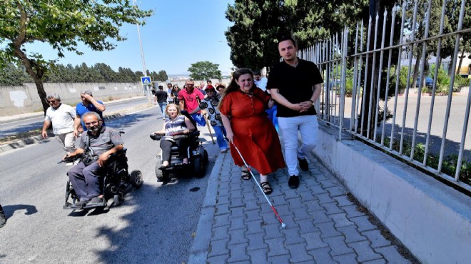 Başkan Eşki  engelleri aşmaya  yürüdü