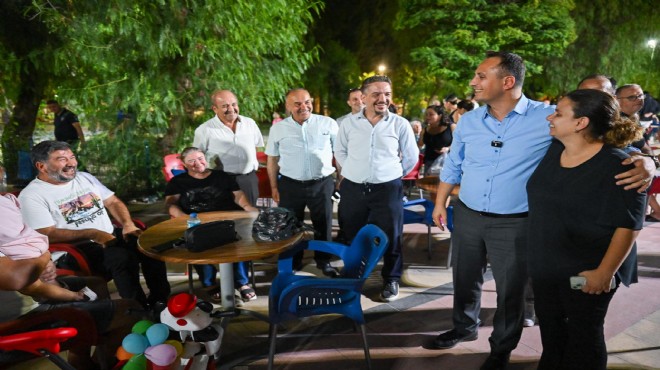 Başkan Eşki’den Çamdibi çıkarması: Bornova yı ortak akılla yönetiyoruz!