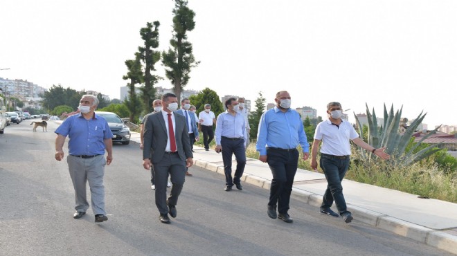 Başkan Gümrükçü yeniden şafak mesaisinde!