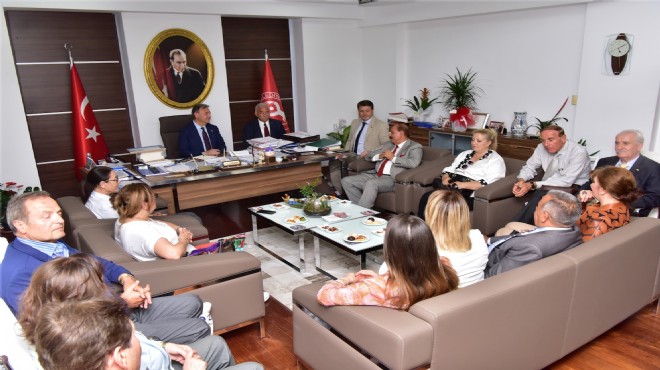 Başkan İduğ'dan Türkiye Meclis Üyeleri Birliği'ne Bornova daveti